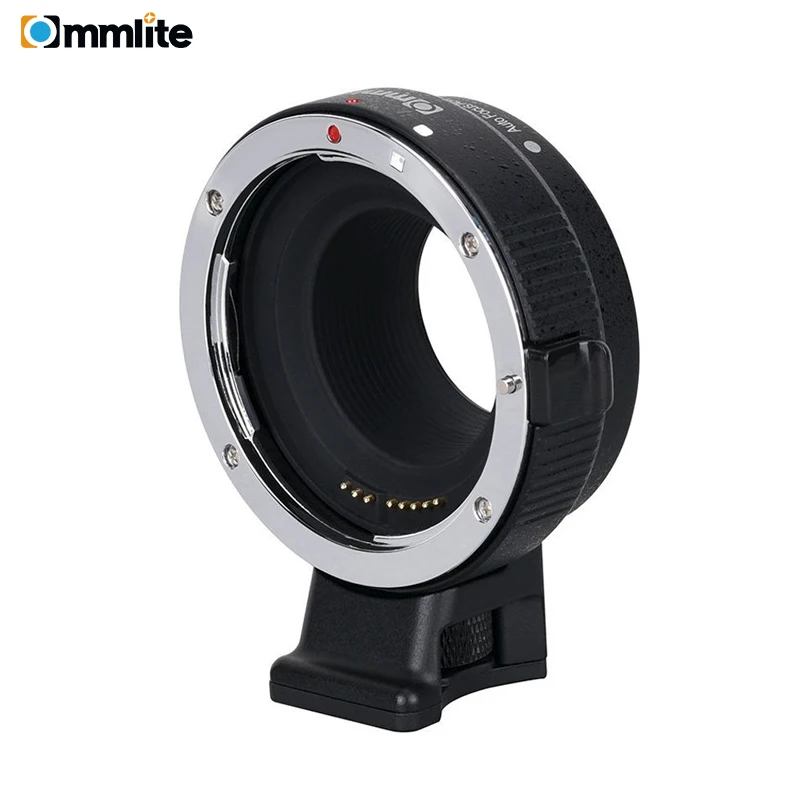 Commlite CM- EF-EOSM Electronic Auto Focus Lens adapter for Canon EF EF-S lens to EOS M EF-M M2 M3 M5 M6 M10 M50 M100 Cameras