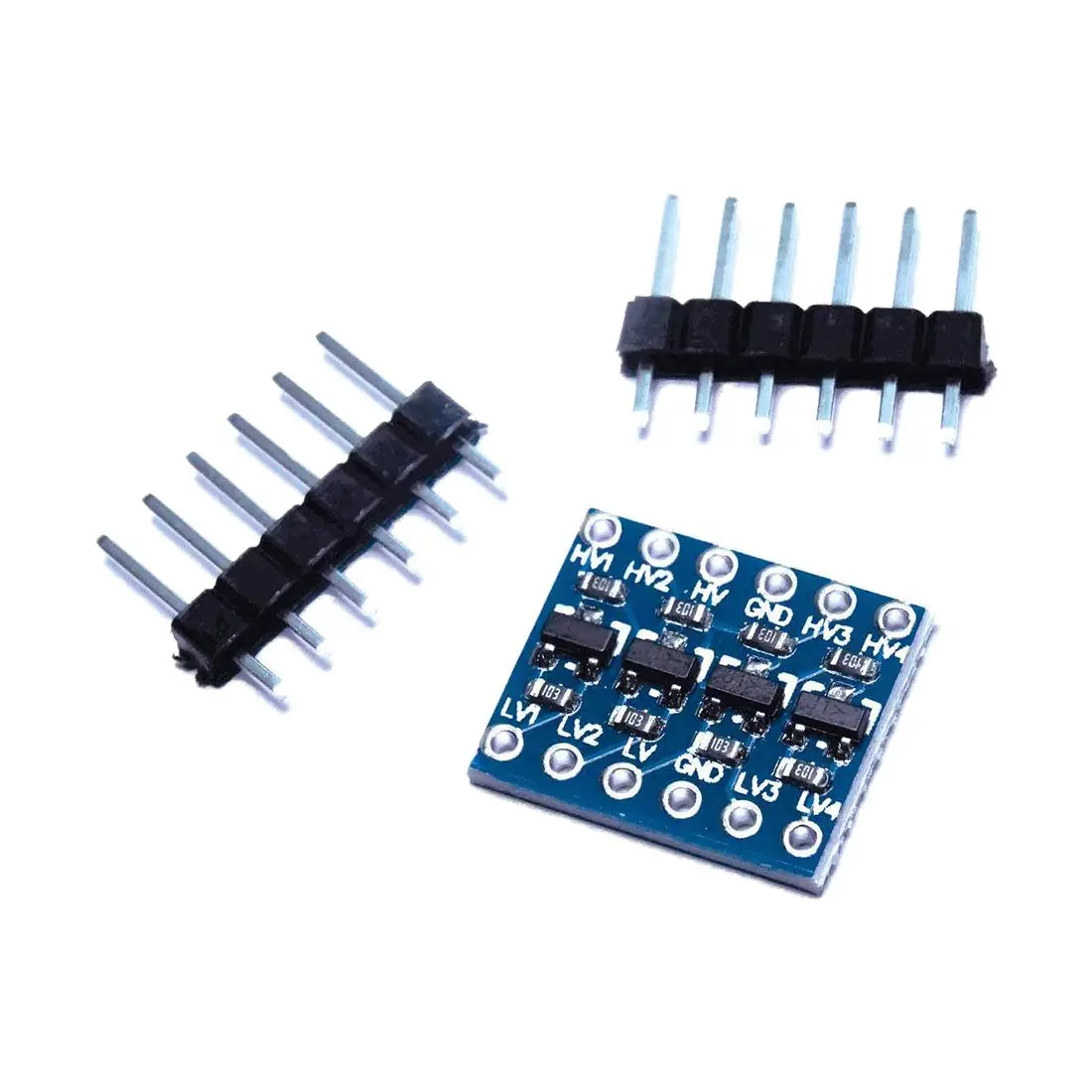 

5x преобразователь уровня 4 канала 5V-3,3 V сдвиг уровня двунаправленный для I2C Arduino Raspb