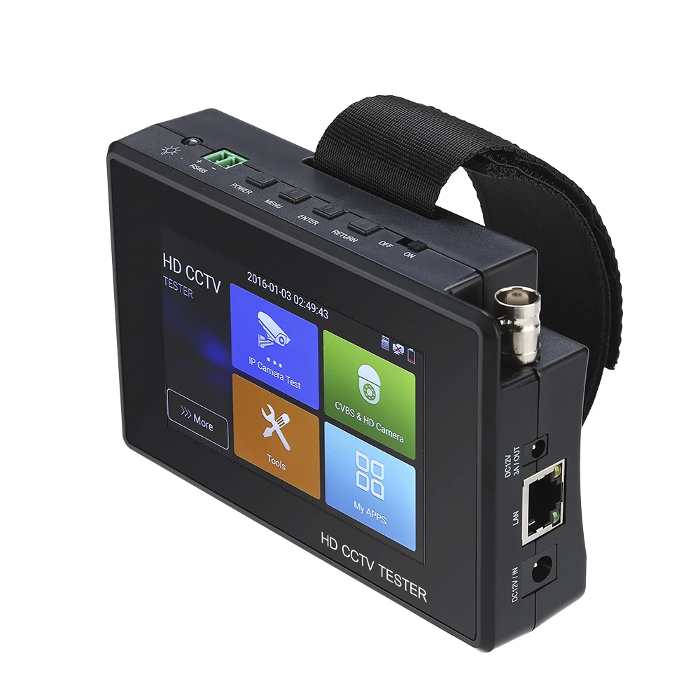 Seesii 1800 ADHPlus 4 дюймовая ip камера CCTV Тест er TVI CVI AHD безопасности K PTZ контроль