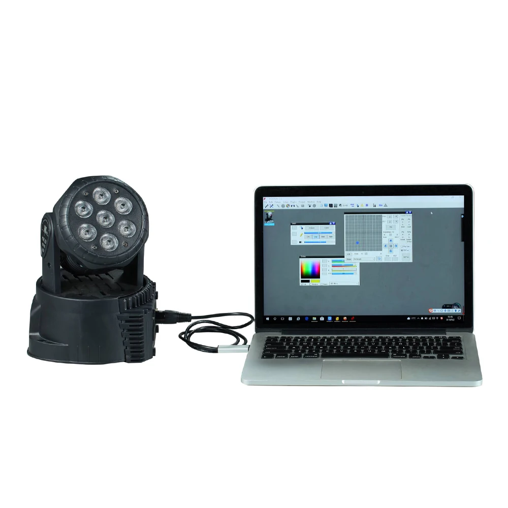 USB к адаптеру интерфейса DMX светодиодный DMX512 компьютерный ПК контроллер