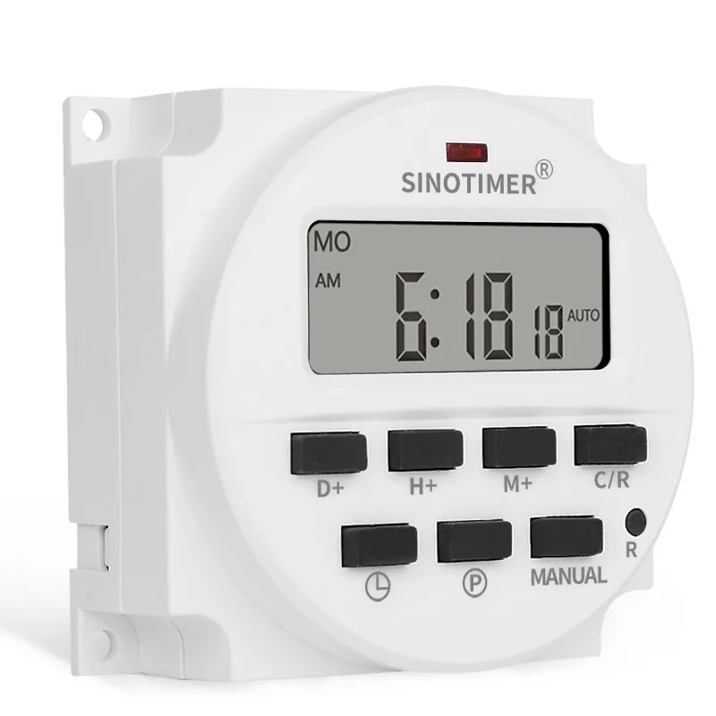 Sinotimer Tm618H 2 220 В 7 дней в неделю переменный ток цифровой переключатель времени