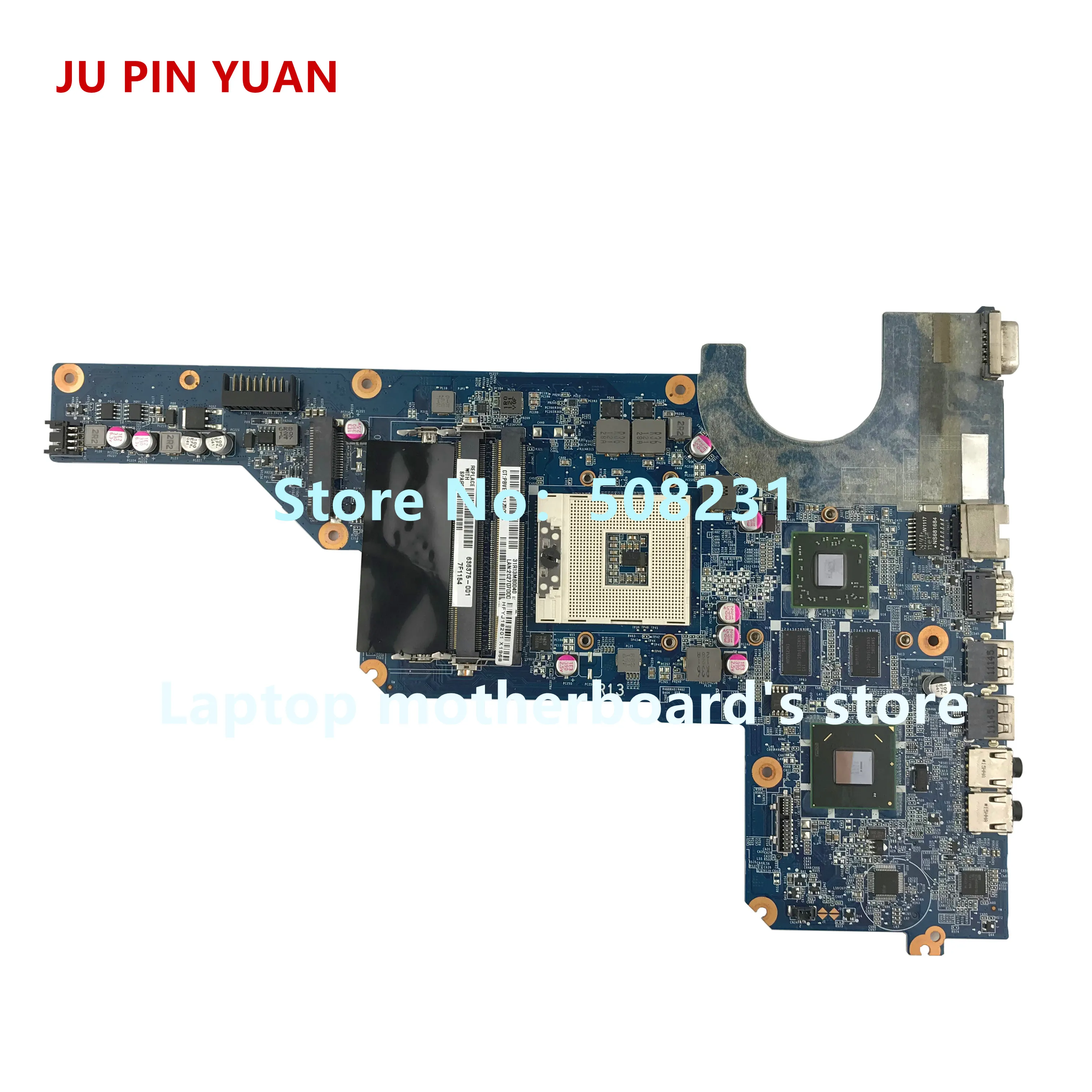 JU PIN YUAN 650199-501 650199-001  HP Pavilion G4 G6 G7       HM65 6470/1G