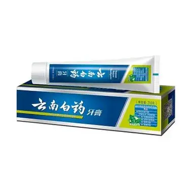 Юньнань Baiyaotoothpaste 210 г X (2 шт.) перечная мята освежающий Тип для облегчения десен