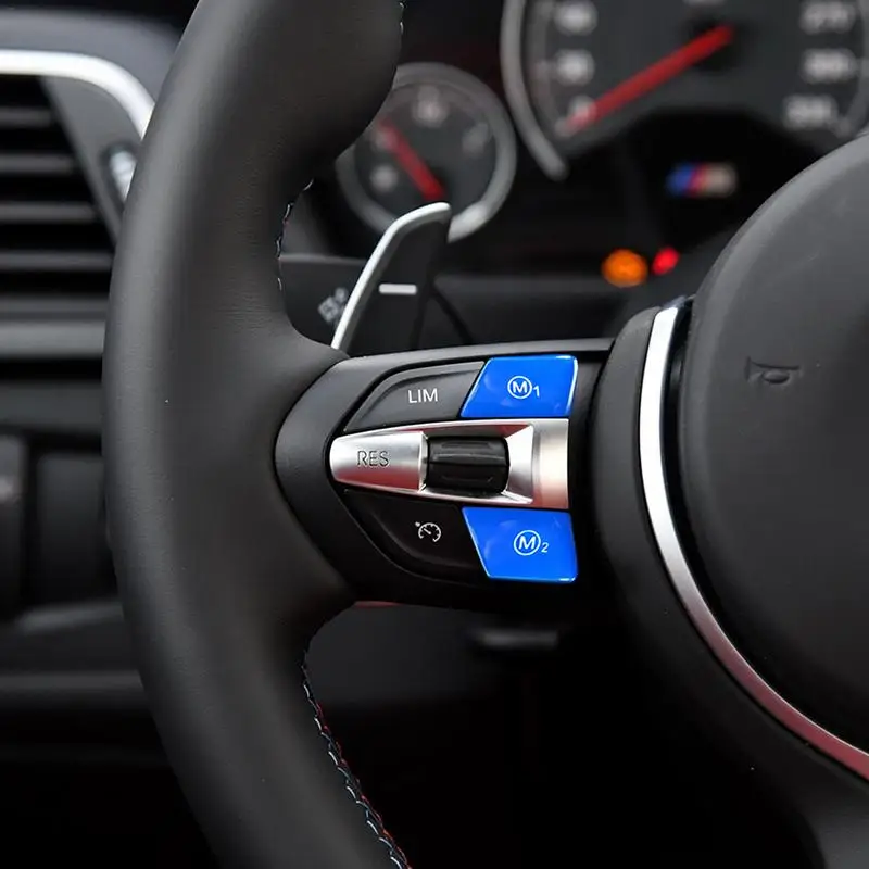 2 шт. рулевое колесо персонализированные красную кнопку M1m2 Mode для BMW 2013-2020 F80 F82 F83 M3