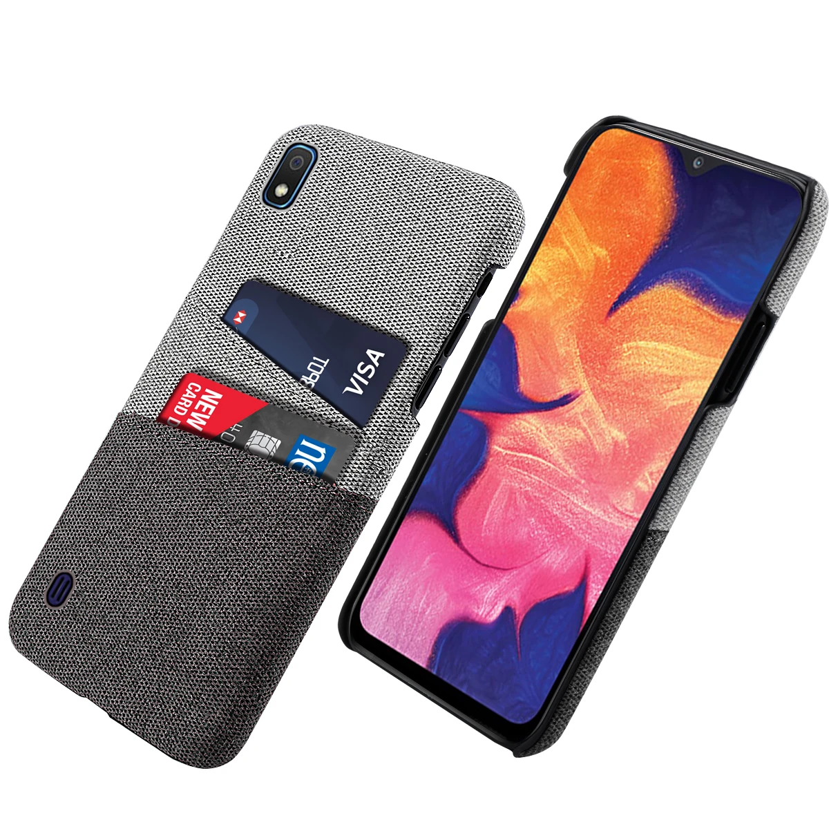 Противоударный Fundas для Samsung Galaxy A10 A20 A30 A40 A50 Чехол Ультра Тонкий Жесткий ПК