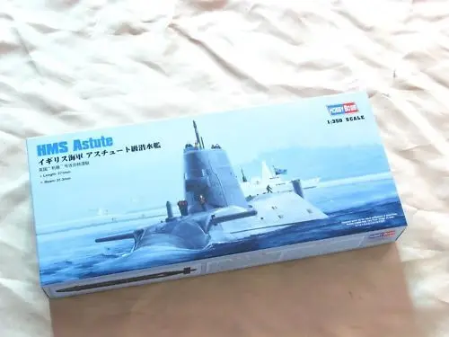 Trumpeter 83509 1/350 масштаб HMS атомная атака подводная лодка статическая модель комплект