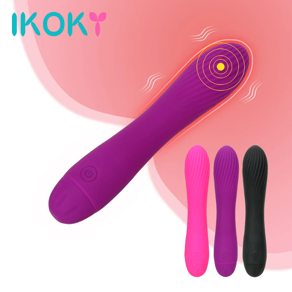 IKOKY фаллоимитатор вибратор волшебная палочка G-spot Массаж оргазма 7 скоростей