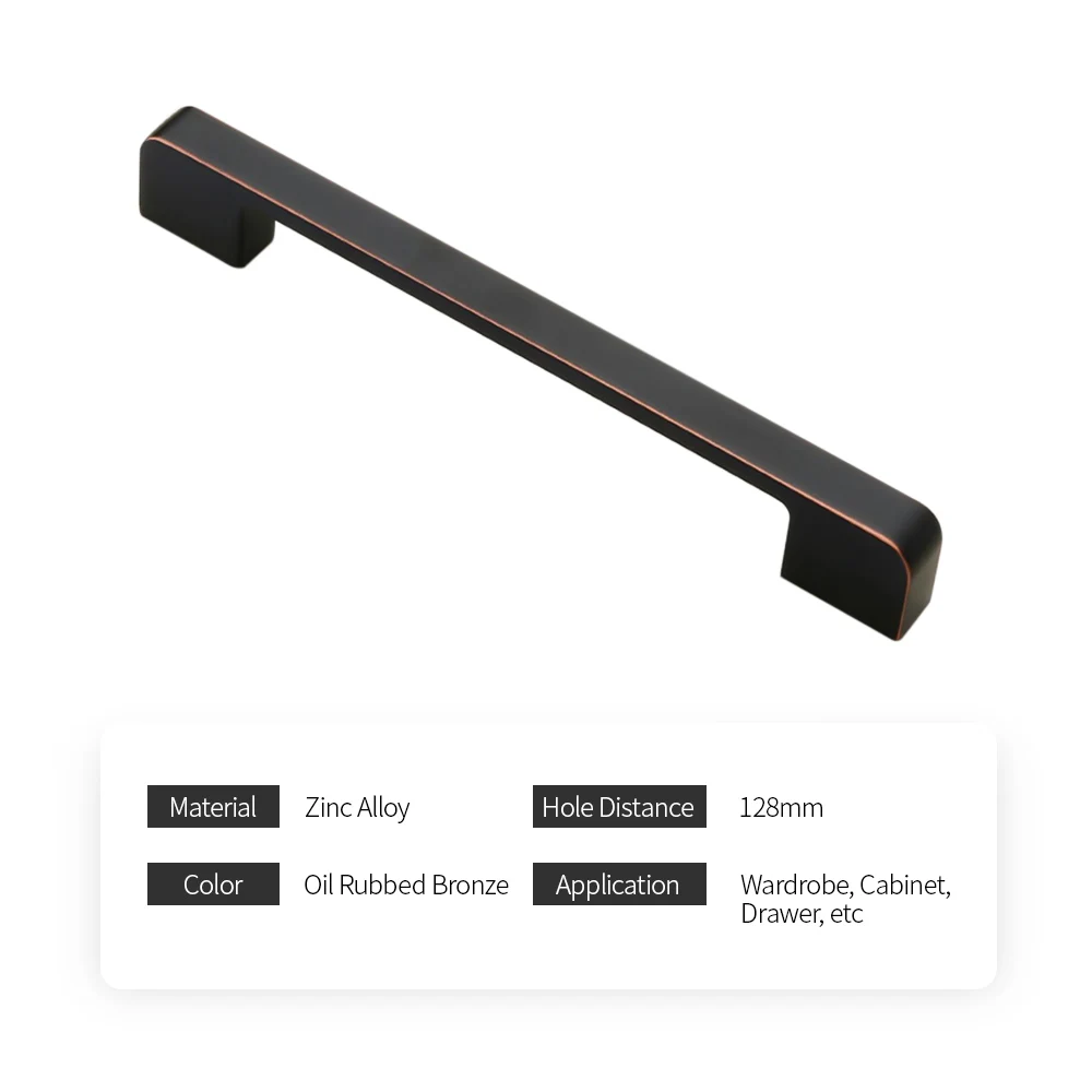 Бронзовая ручка для шкафа LEEDIS с масляным наматыванием металлическая выдвижной