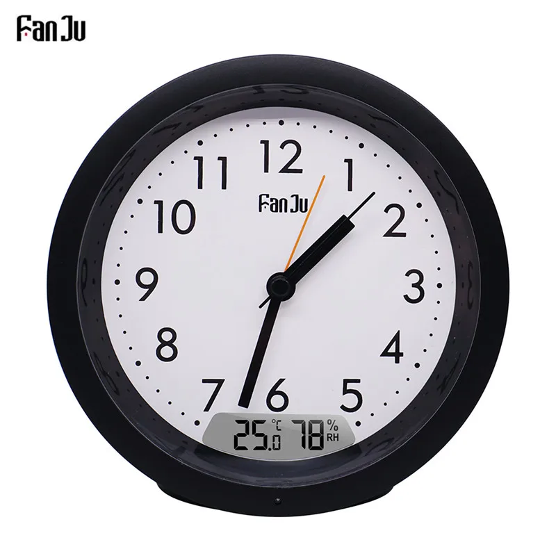 FanJu FJ5132 будильник температура влажность дисплей автоматическая подсветка