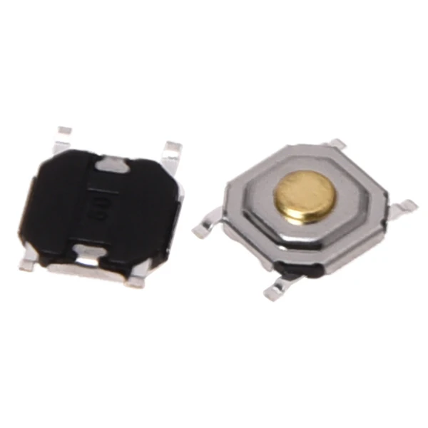 New-22pcs 4x4x1 5 мм SMT SMD Мгновенный Такт Тактильный кнопочный переключатель 4P |