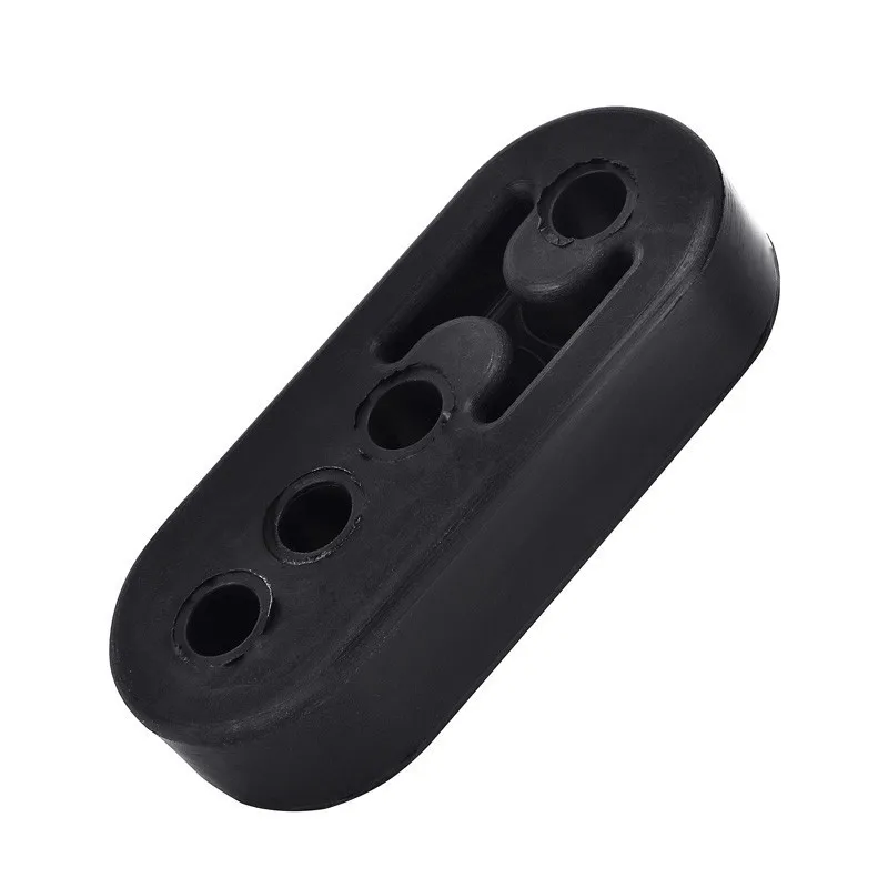 SPEEDWOW Универсальный Черный EPDM выхлопная труба крепление кронштейны вешалка