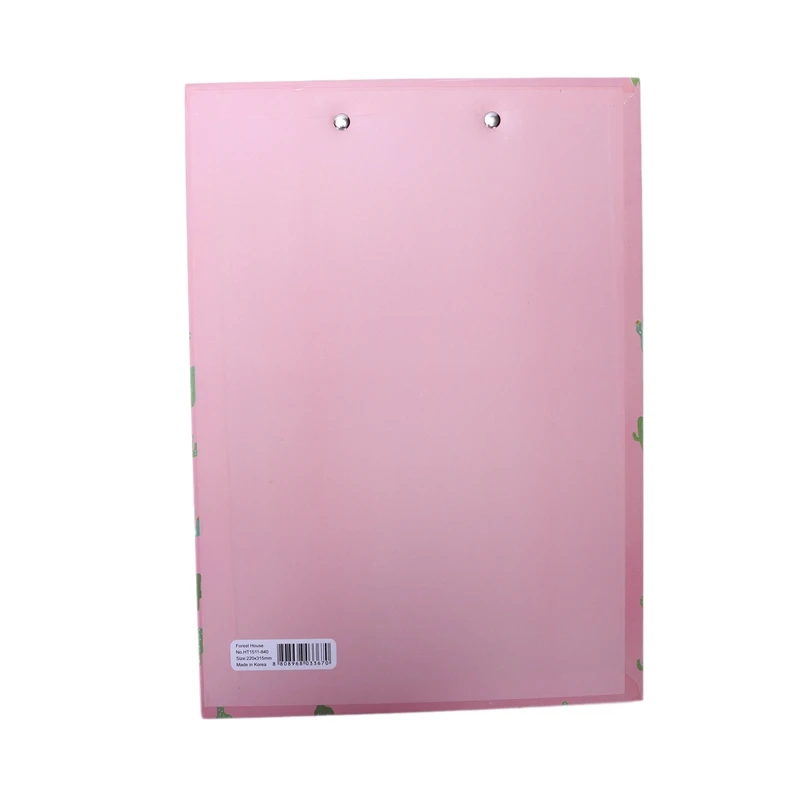 Милая папка для файлов с животными доска зажимом кактус|Планшет бумаги| |