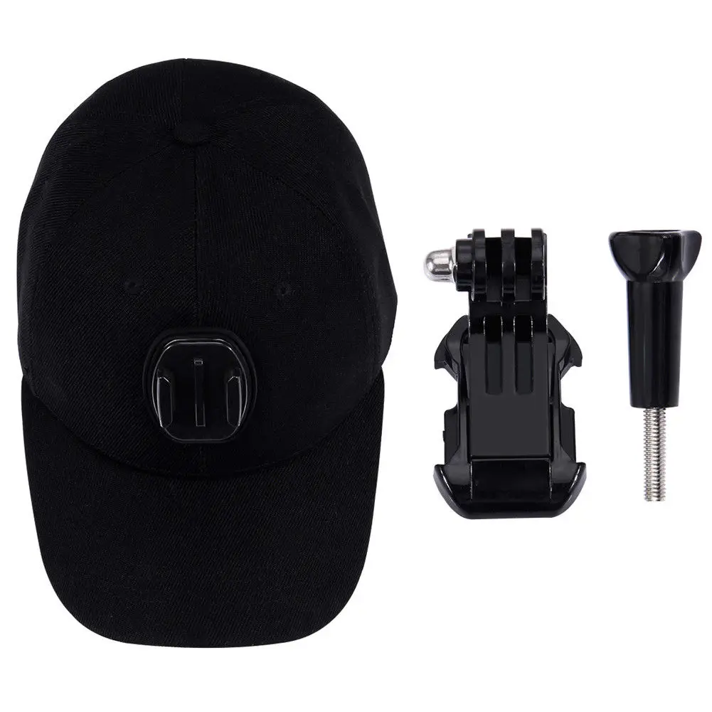 Для Go Pro Аксессуары для улицы Солнцезащитная шляпа Topi бейсболка с держателем