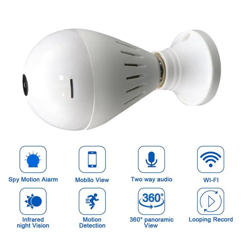 HD беспроводной пульт дистанционного управления 360 градусов панорамная камера