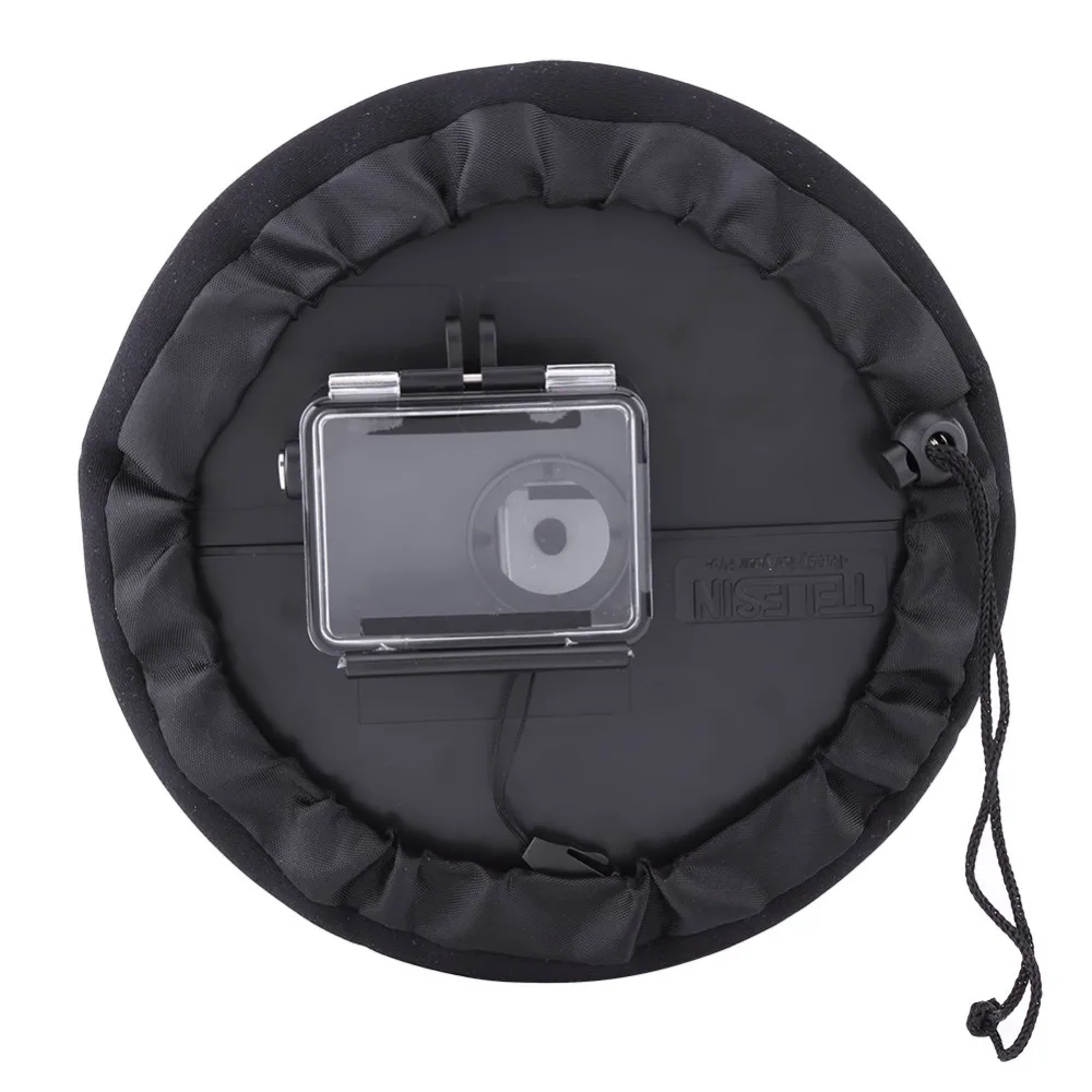 TELESIN нейлоновый чехол с купольным портом для Gopro чехол для купола камеры для Go Pro 5 и для Xiaomi Yi для SJCAM Экшн камеры Горячая Распродажа