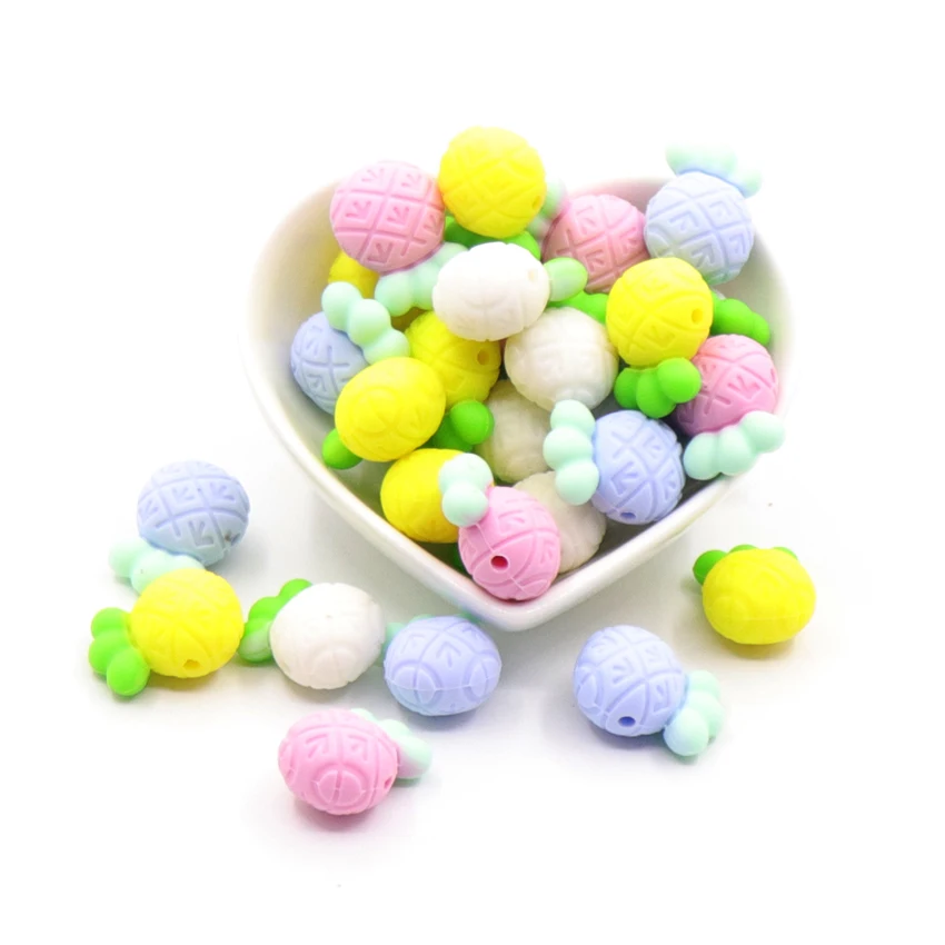 5 шт. силиконовые бусины прорезыватели для зубов|Детские прорезыватели| |