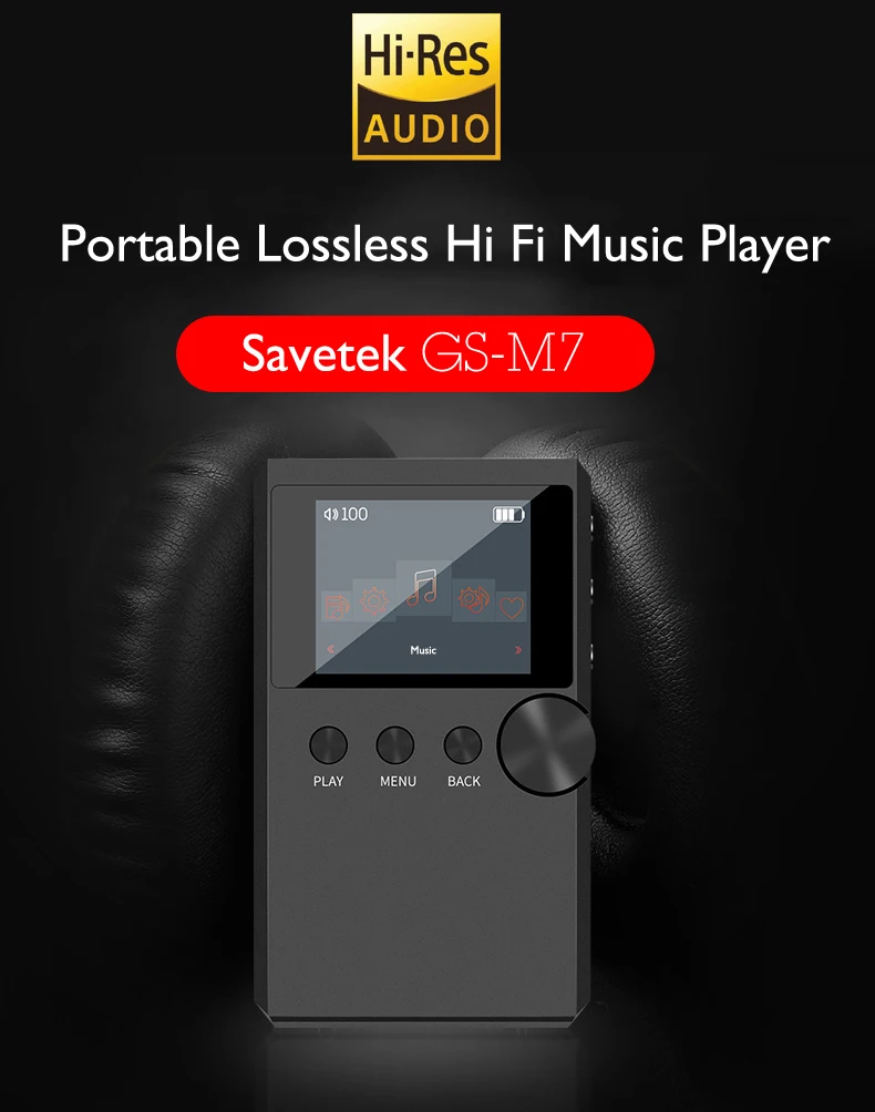 Savetek Hi Fi музыкальный плеер без потерь Audiophile мастер звук DSD 128 Профессиональный