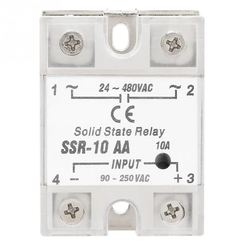 Твердотельные релейные модули SSR AC вход 90 250 В выход 24 480 твердотельные реле 10 AA