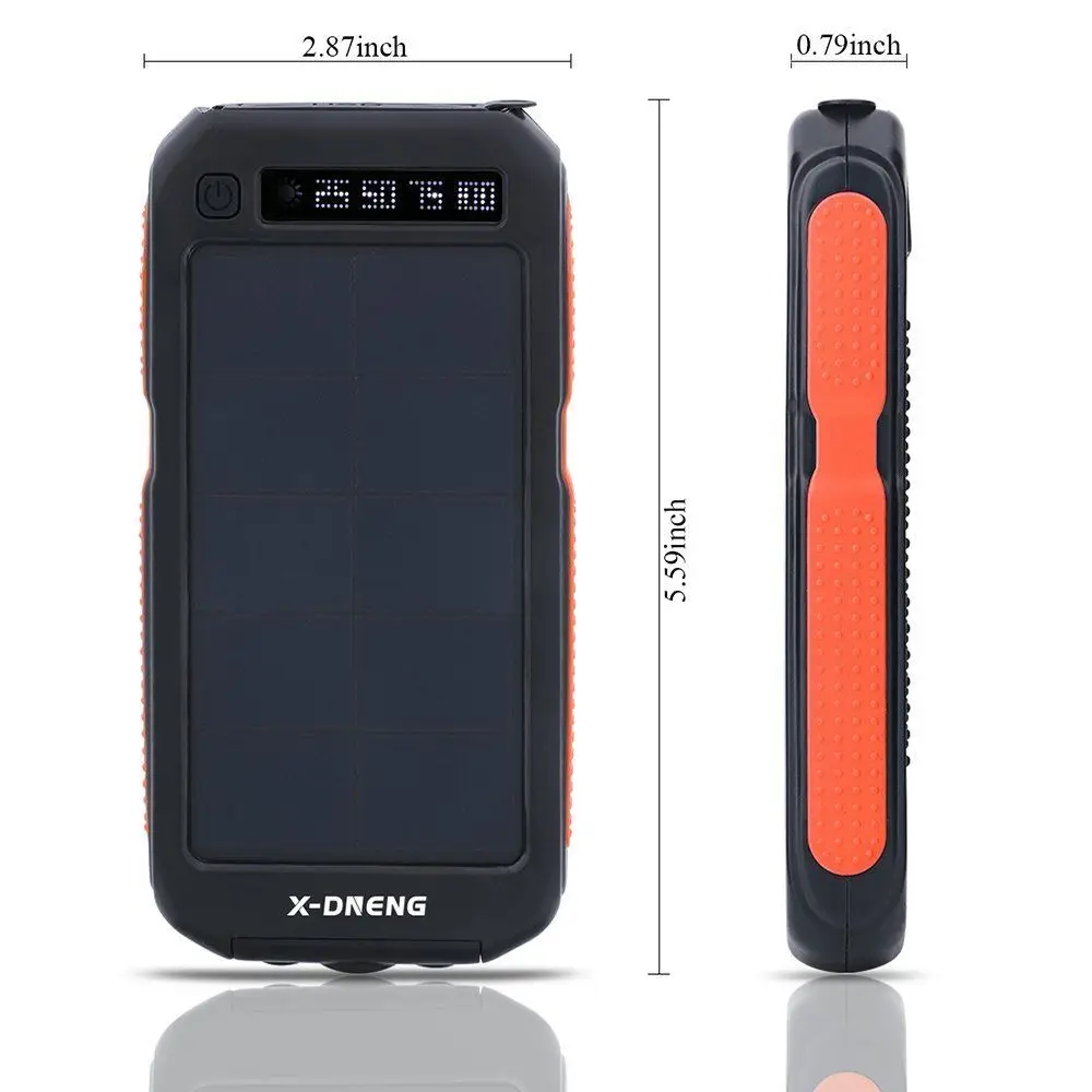 500000 мАч Dual USB водостойкое солнечное зарядное устройство солнечный power Bank 2018 Новое