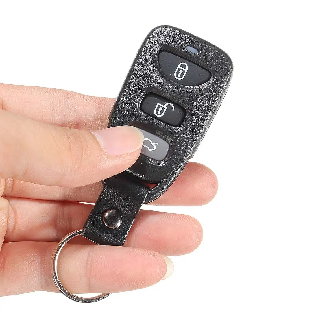 Чехол для дистанционного ключа с 3 кнопками и 1 паникой HYUNDAI Elantra Sonata Fe 2006 2007 2008 2009