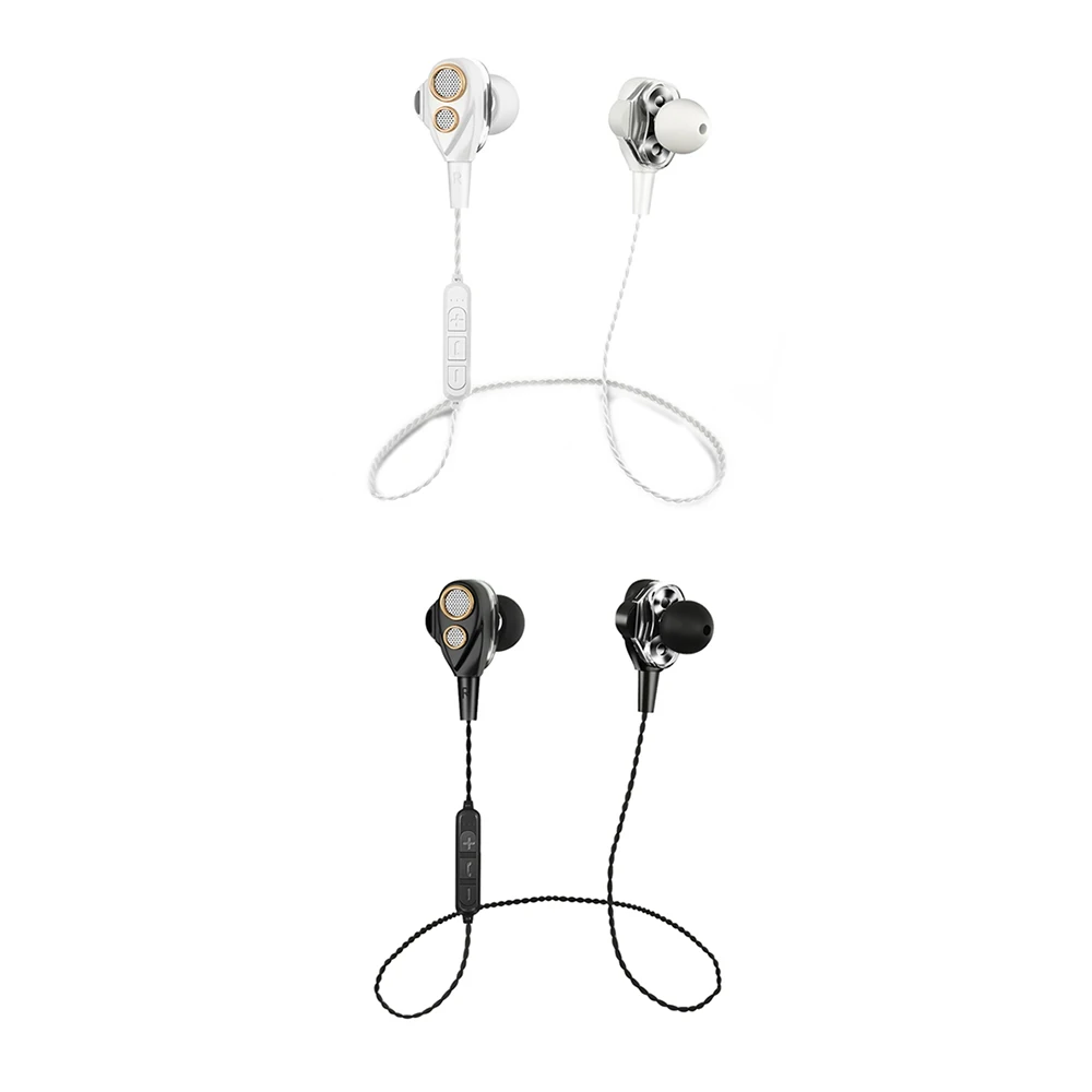 Новые беспроводные Bluetooth наушники с кнопкой управления Поддержка спортивный