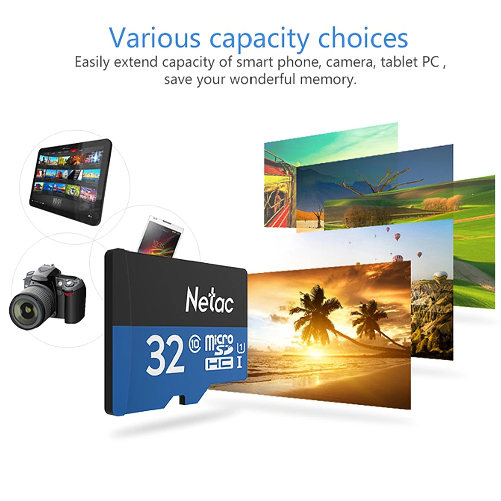Карта памяти Micro SD класс 10 64 ГБ для смартфонов и камер видеонаблюдения|DVR-карты| |