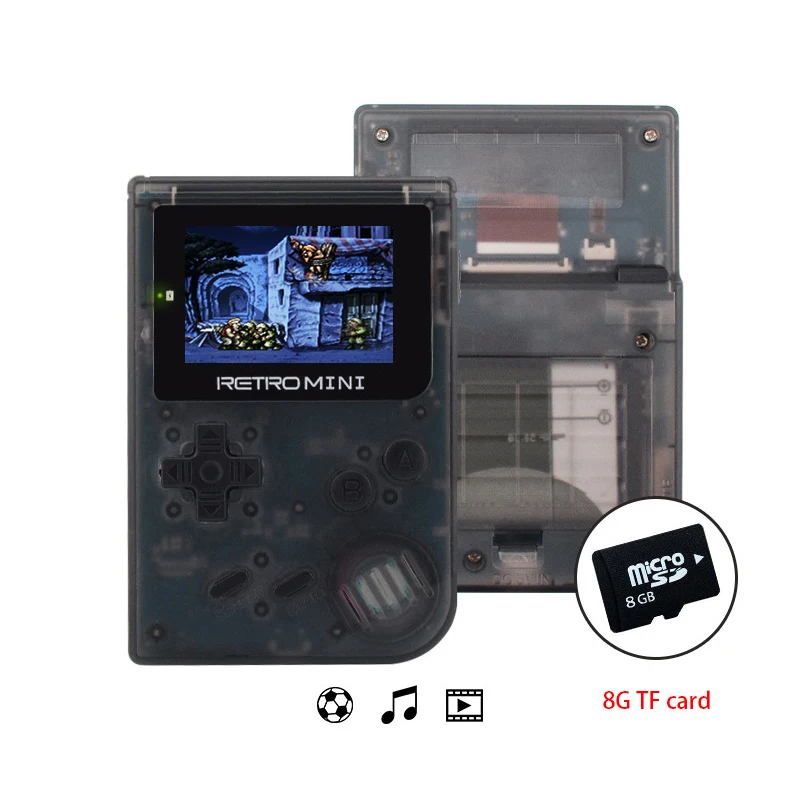 Data Frog Ретро игровая консоль 32 бит портативные игровые мини плееры Встроенный 940