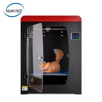 huafast hs 334 3d printer large plus printing size 300x300x400mm high precision reprap metal frame dual extruder double z axis
