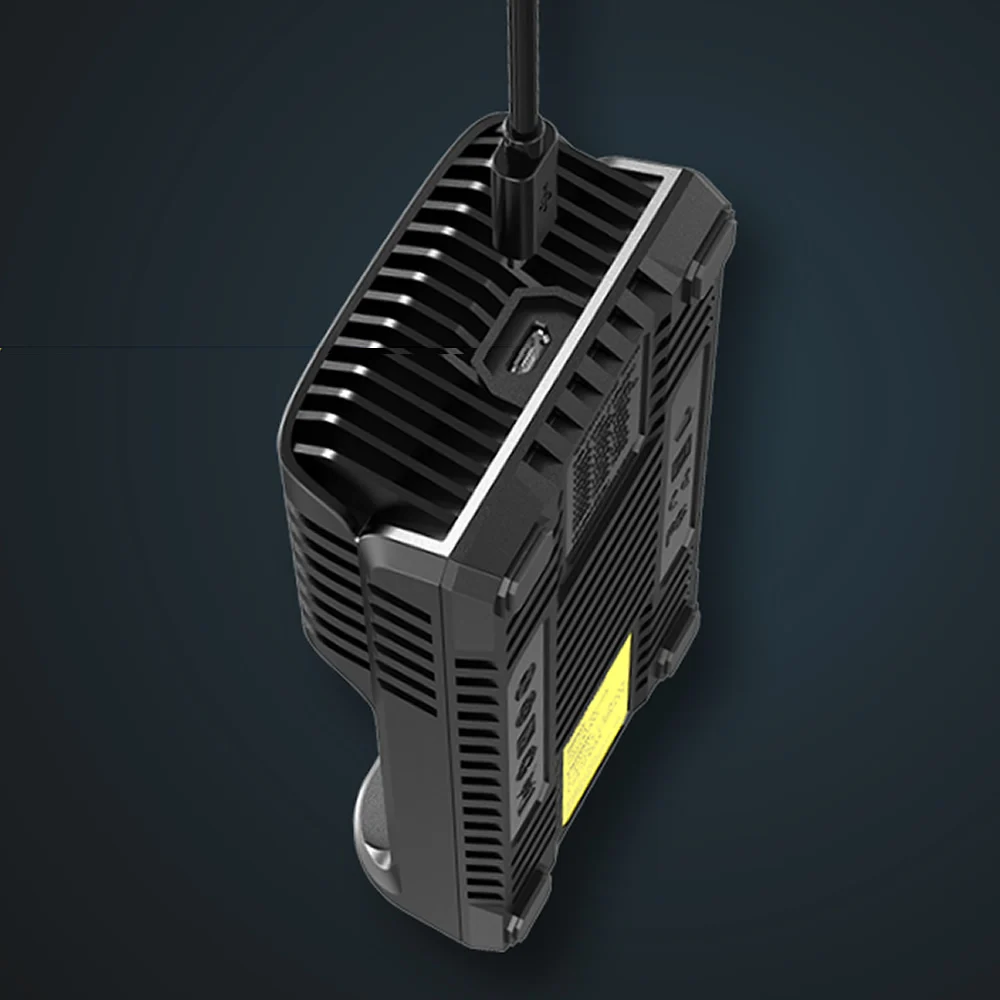 NITECORE UM2 автоматический универсальный Быстрый Интеллектуальный USB ЖК-дисплей батарея
