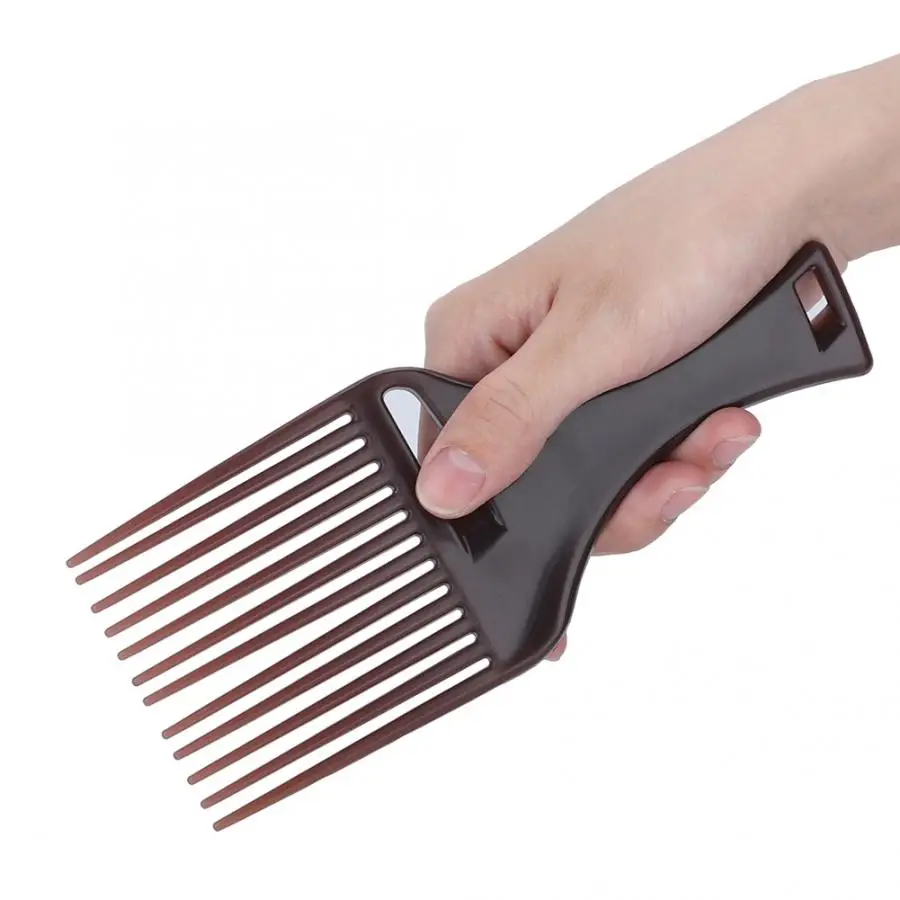 Расческа портативная для мужчин масло волос парикмахерская расческа широкий