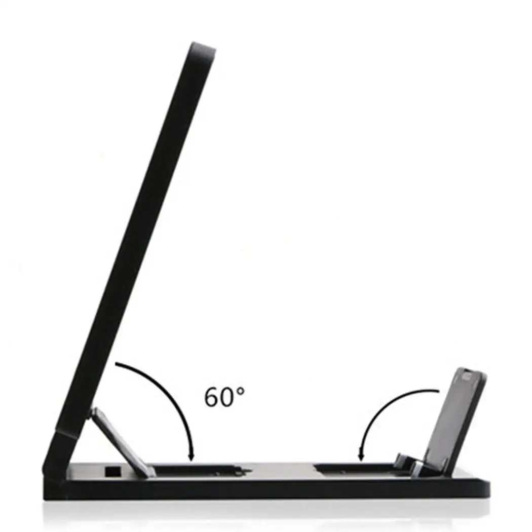 Новый мобильный телефон экран 3D лупа видео Кронштейн усилитель складной