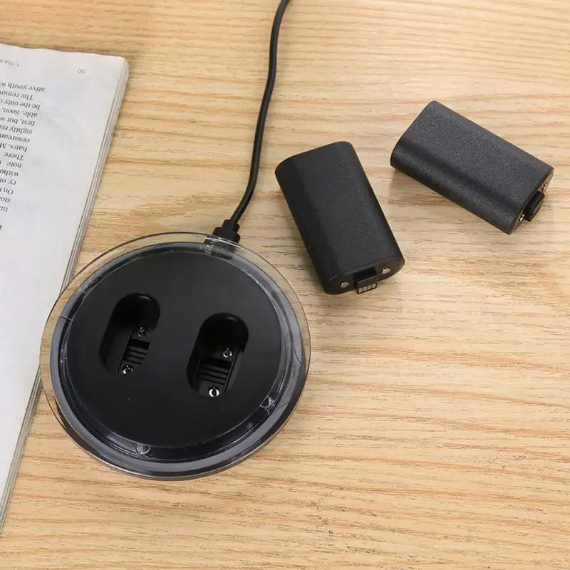 Двойная зарядная док станция usb + 2 шт. Замена перезаряжаемой батареи батарея для