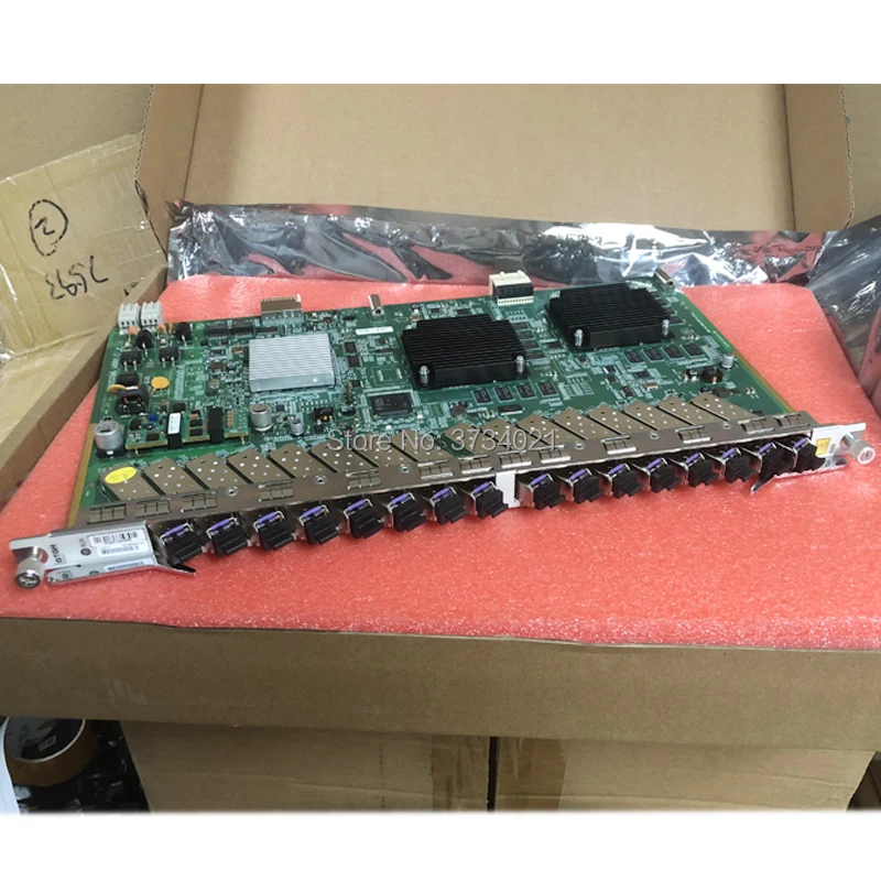 ZTE OLT C320 8 PON GPON GTGH плата с 16 C + SFP модулями|Оптоволоконное оборудование| |