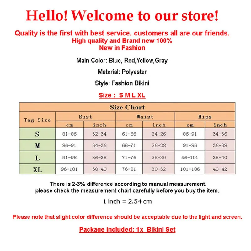 2 шт. женские летние купальники бикини с пуш апом пляжная одежда в полоску