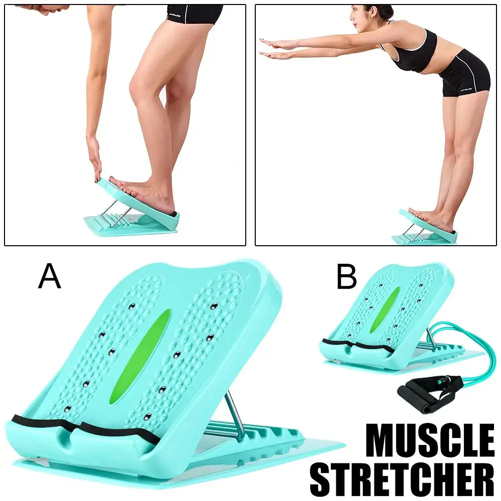 

Portable Ankle Foot Calf Stretcher Slant Board Adjustable Balancing Stretching Board For Hamstring Achilles Calves Muscle Train