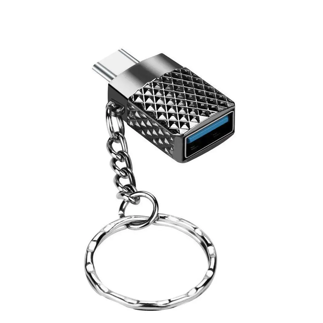 Портативный Тип C на USB Порты и разъёмы OTG кабель адаптер конвертер для|Адаптеры SIM