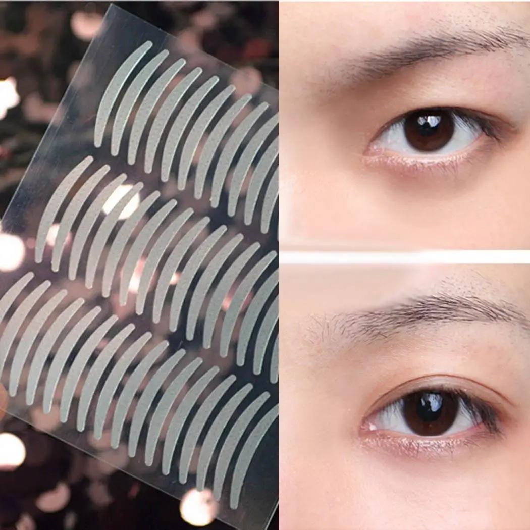 Super Stealth beige non-reflective single eyelid saver double sticker Tape Sticker Invisible Paste Transparent | Красота и здоровье