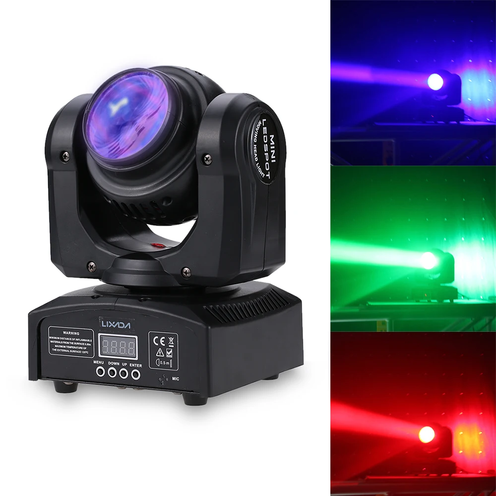 

Disco DMX512 Moving Head 2LED 35W RGBW 15/21 Channel Double Sides Beam Infinite Rotating LED Stage Light Pattern Lamp KTV Party