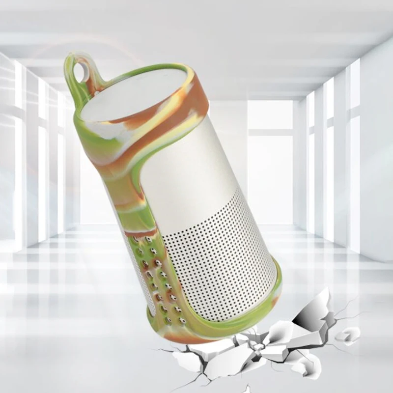 Мягкий силиконовый чехол для динамика Soundlink Revolve Bluetooth портативный защитный