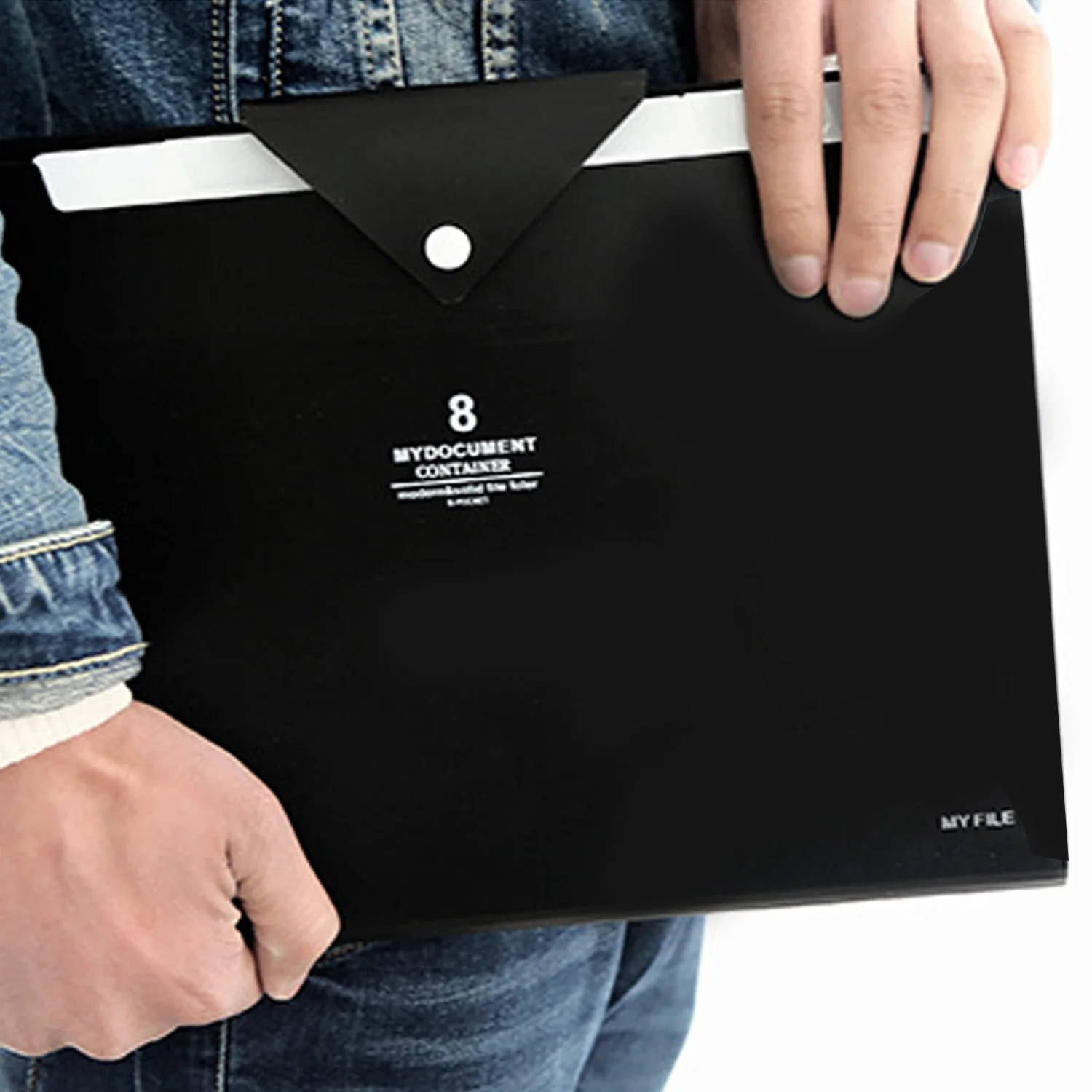 Портативная папка для документов с 8 отделениями расширяющийся органайзер