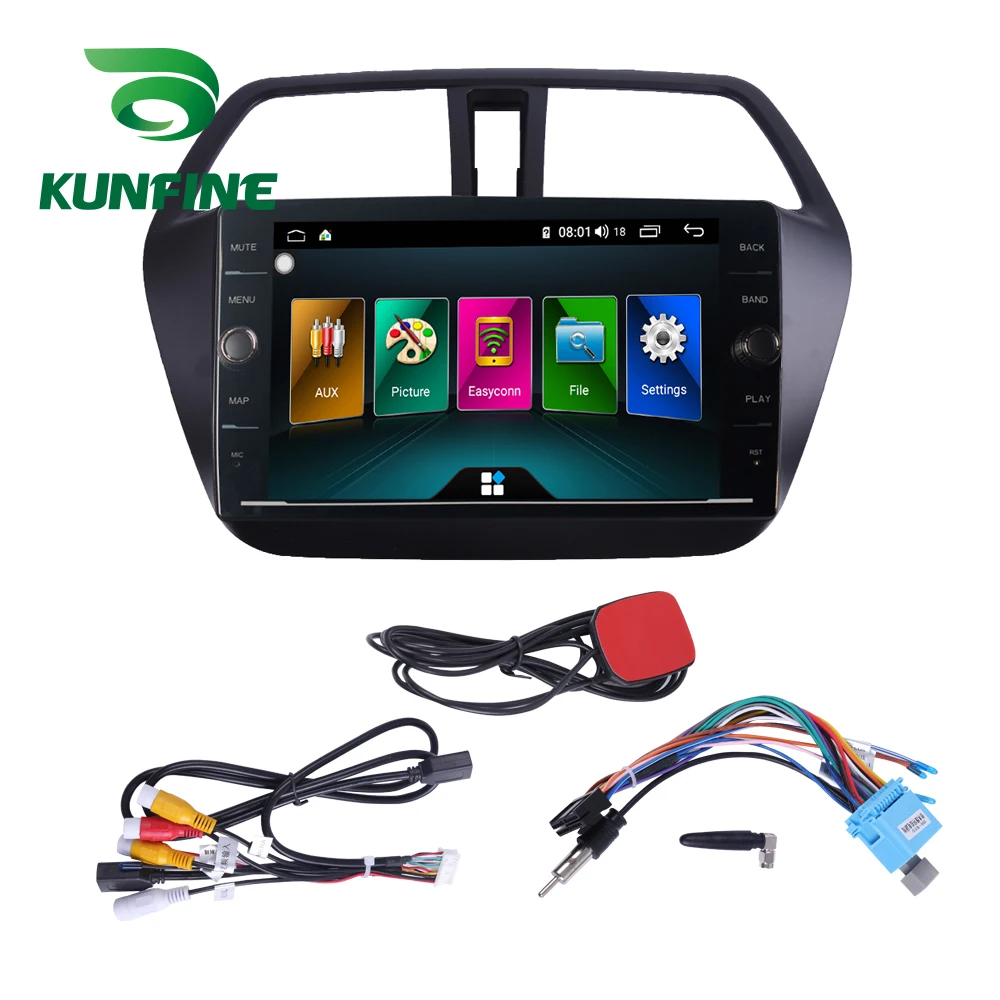 Восьмиядерный 4 Гб ОЗУ 64 ПЗУ Android 8 1 автомобильный DVD GPS плеер Deckless стерео для Hyundai
