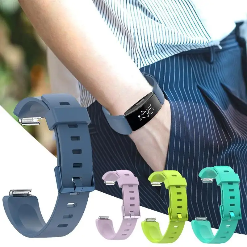 22 см спортивный силиконовый ремешок для часов Fitbit Inspire/Inspire HR S Классический
