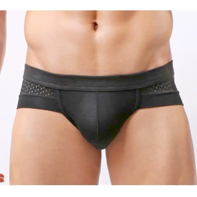 Мужские трусы из модала сексуальное однотонное мягкое дышащее нижнее белье
