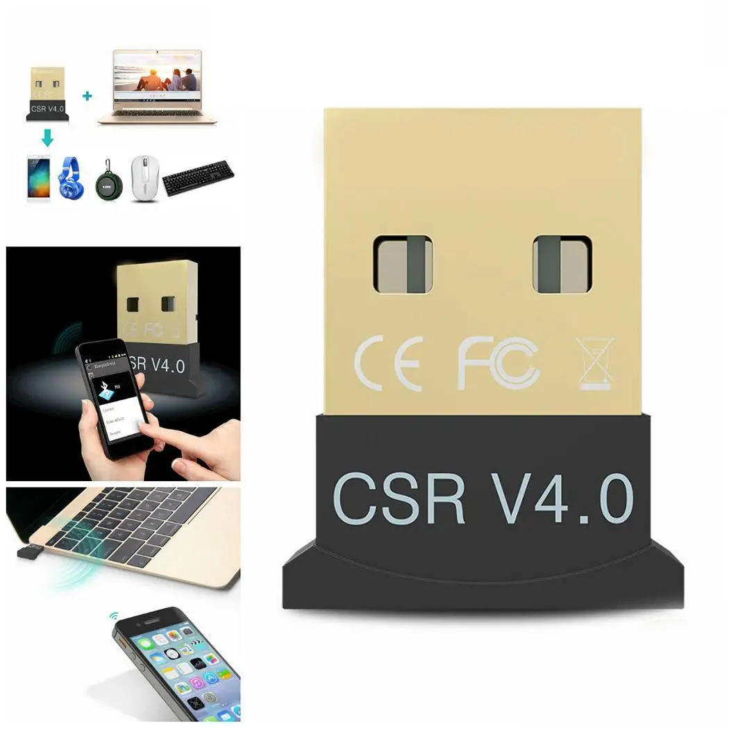 Беспроводной USB V4.0 Bluetooth Dongle Музыка 3 Мбит/с звуковой приемник адаптер для низкой