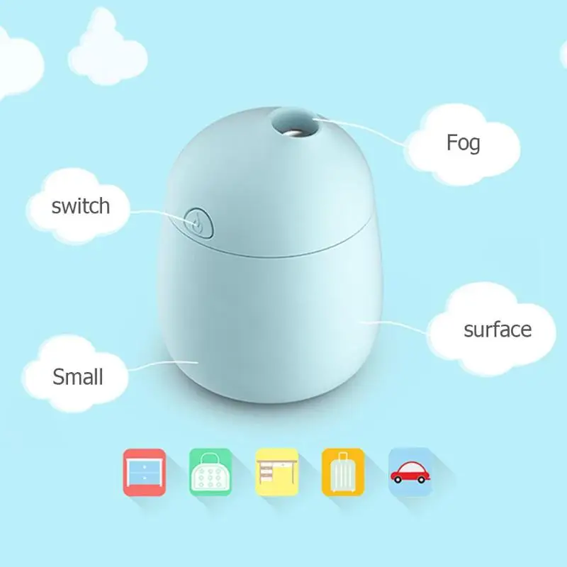 120ml USB Portable Mini Water Bottle Macaroon Air Humidifier Aroma Diffuser | Бытовая техника