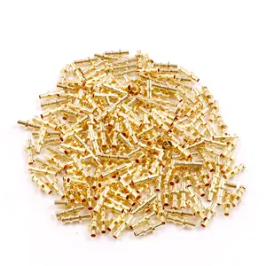 Обработанные позолоченныепосеребренные латунные наконечники для 2 мм 3 мм платы усилителя HIFI DIY Audio Project 20 шт.лот
