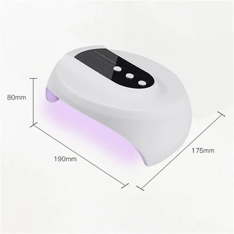 36 Вт USB УФ лампа Светодиодная для ногтей Сушилка всех гелей лак с инфракрасным