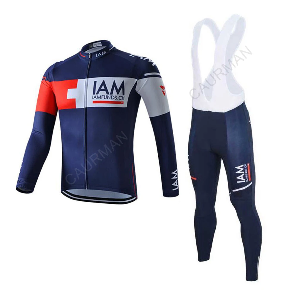2016 Pro Team Велоспорт Джерси с длинными рукавами мужские быстросохнущие тонкие