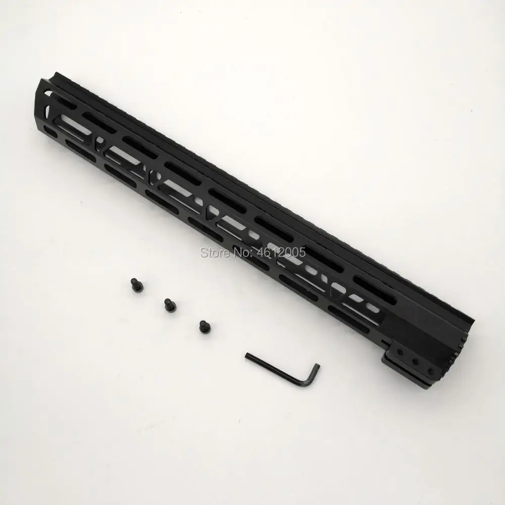 15 дюймов Пикатинни mlok поручни один реечное трубчатое цевье ar handguard Quad Rail для AEG M4 M16