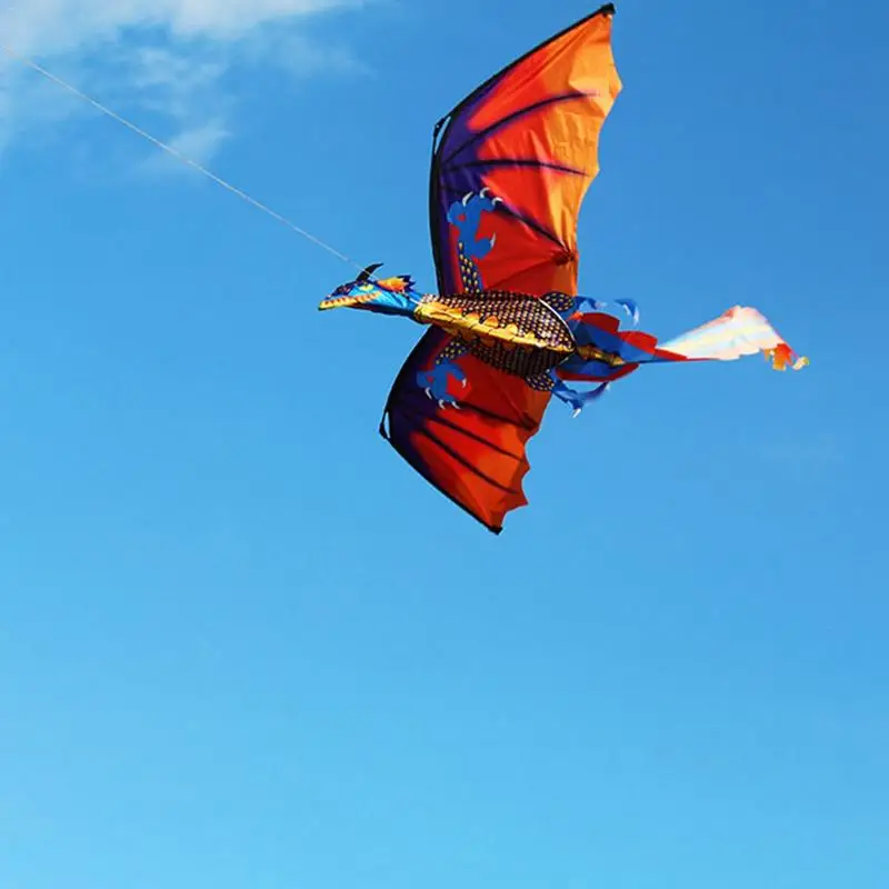 1 шт. 3D Динозавр воздушный змей для улицы забавная спортивная игрушка Новинка